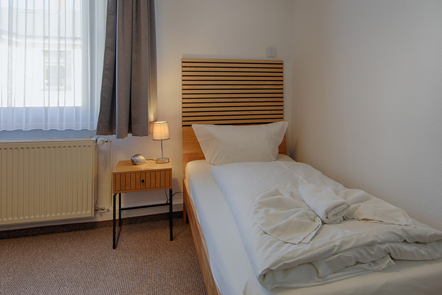 Einzelzimmer in der Pension Zur Eiche in Ahlbeck Insel Usedom